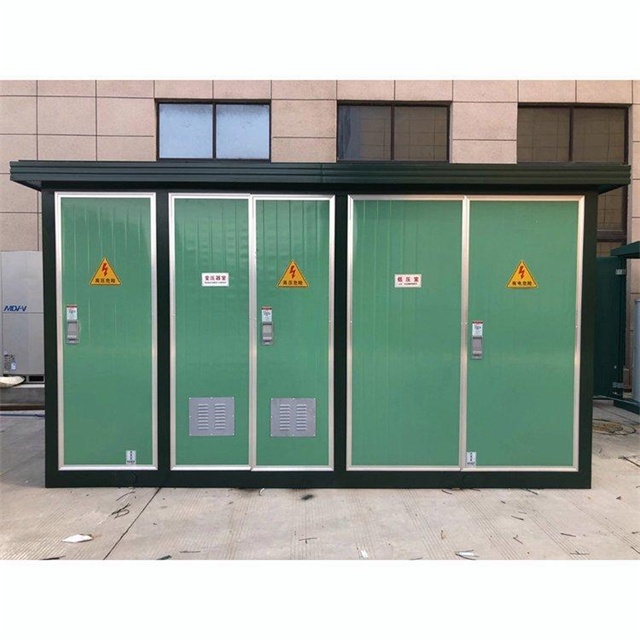 浦城1600KVA欧式箱式变压器